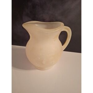 Kool Aid 70s Vintage 2 Quart Plastic Pitcher White Smiling Face